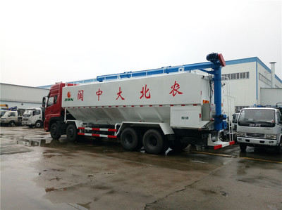 國五東風天龍40米前四后八散裝飼料車 高效物流運輸的專業利器